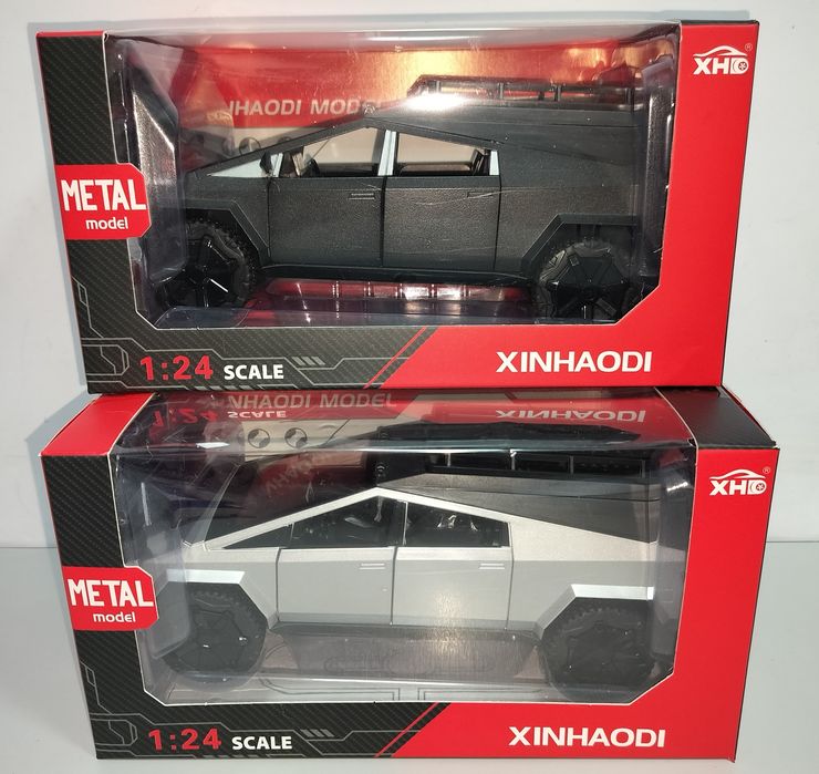 Tesla Cybertruck модель 1:24 XHD Метал звук Свет