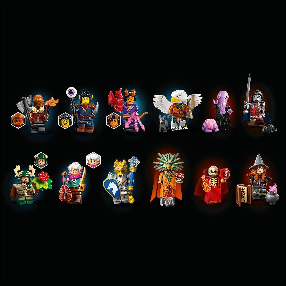 Lego 71047 Minifigures Dungeons & Dragons series new полная коллекция