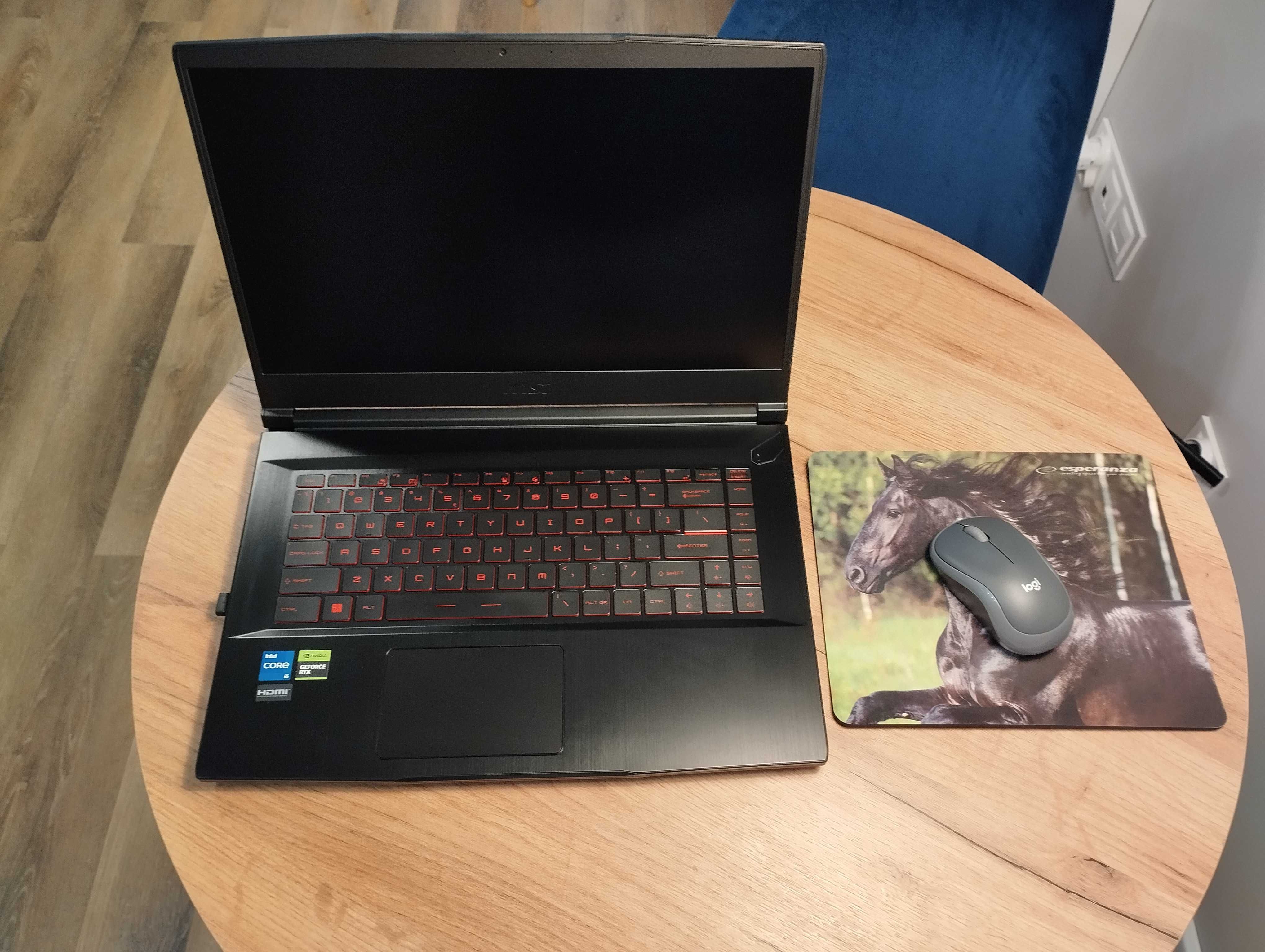 Laptop Gamingowy MSI THIN GF63 RTX 3050