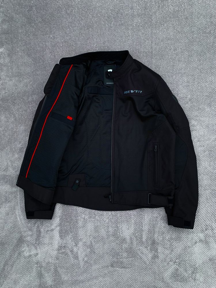 Rev’it Motorcycle Jacket Eclipse Black Size:M-L мото куртка alpine