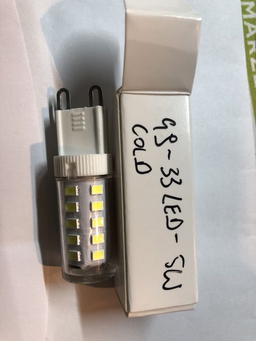 Żarówka G9 5W 33xLED 220V cold white