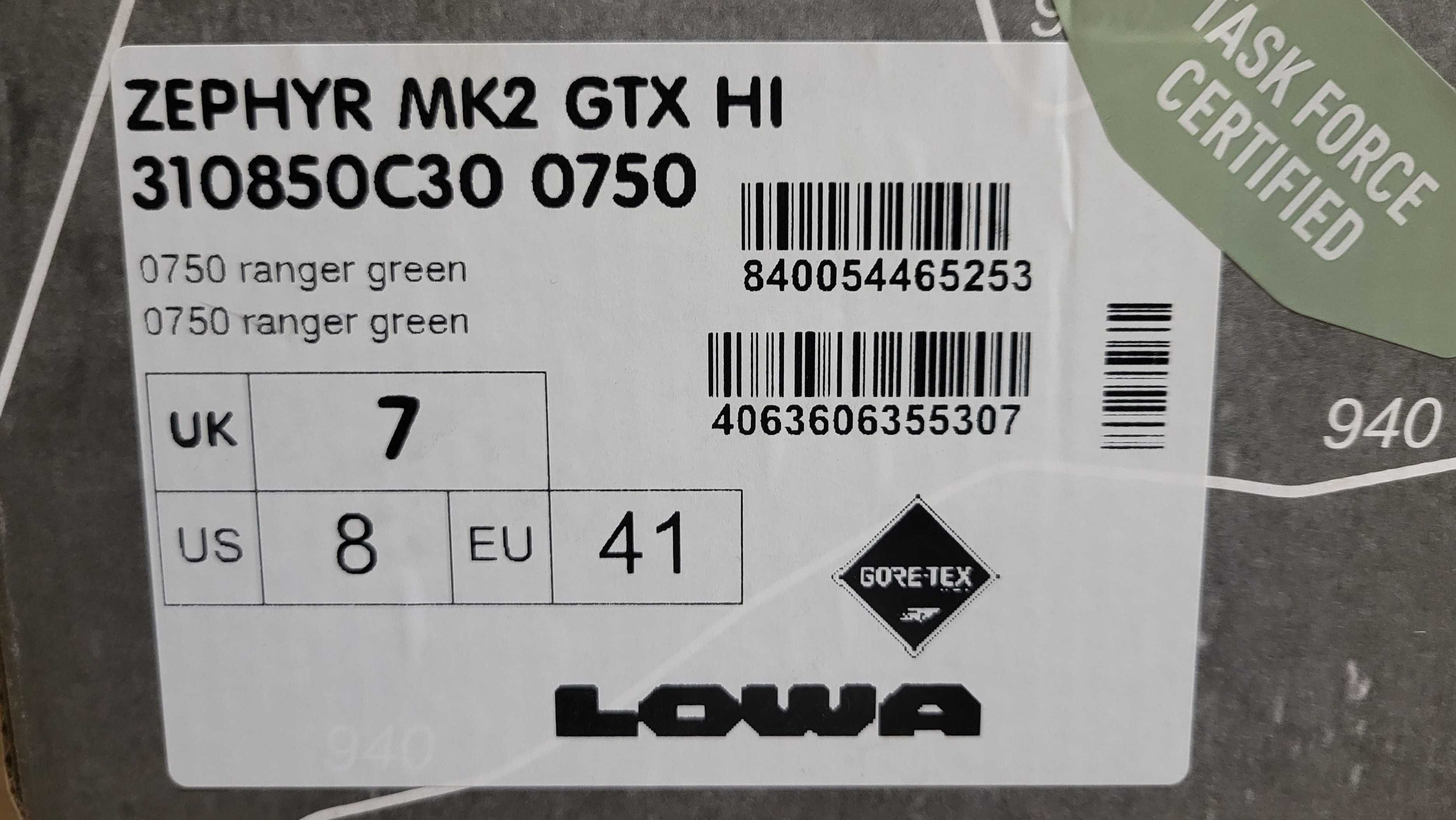 Lowa Zephyr MK2 GTX HI TF