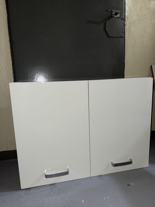 Szafka łazienkowa wisząca biała 80 cm długości