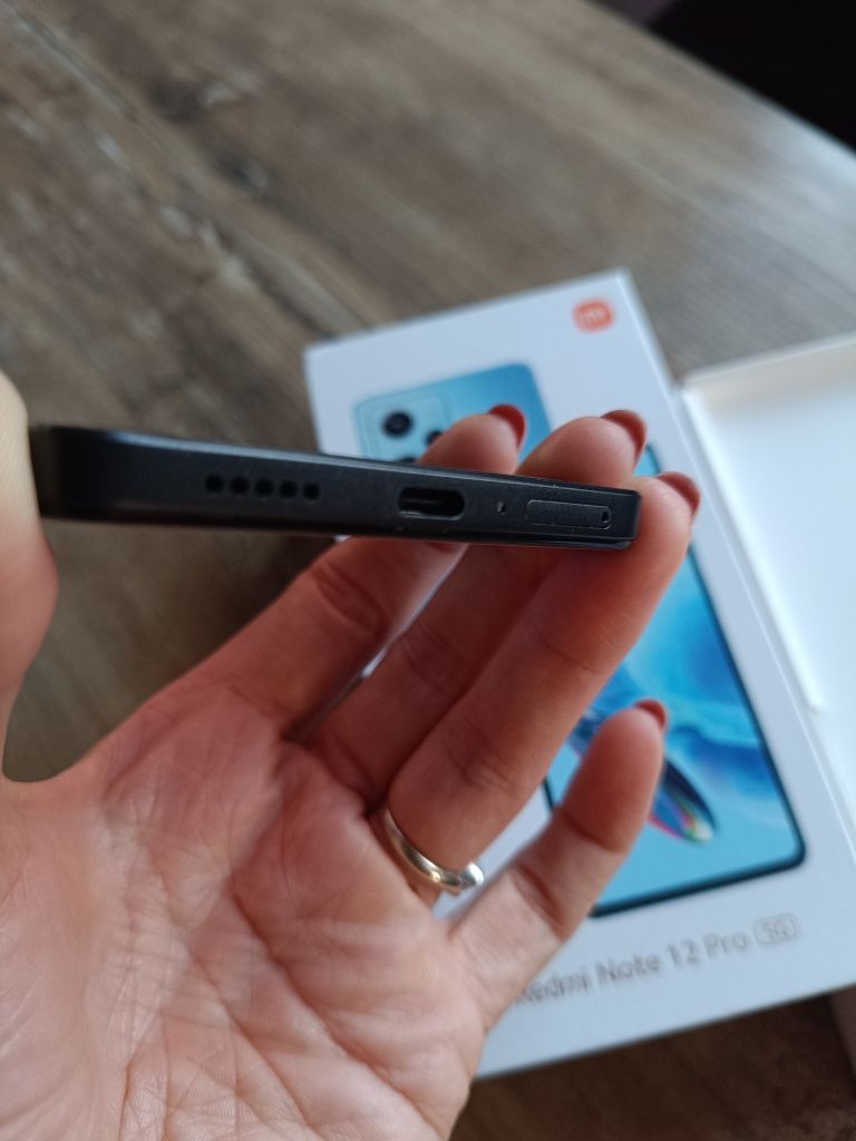 Redmi Note 12 Pro 5G Midnight Black 6GB RAM 128GB ROM