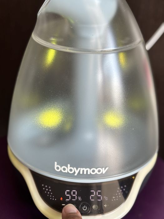 Babymoove Humidificador Silencioso Candeeiro de Noite