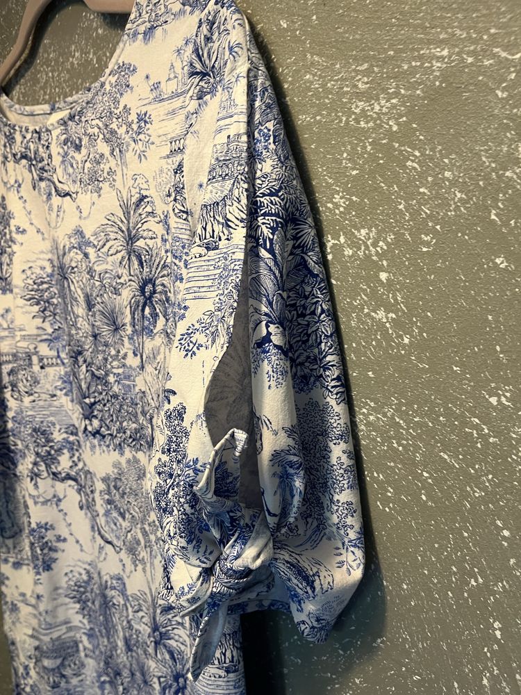 Sukienka lniana H&M