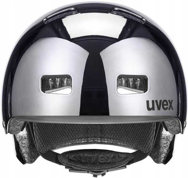 Uvex 58 61 L Hlmt 5 Bike Pro chrom kask rowerowy rolki hulajnoga