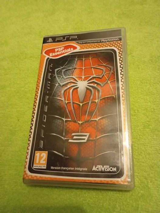Caixa Jogo Psp Spiderman