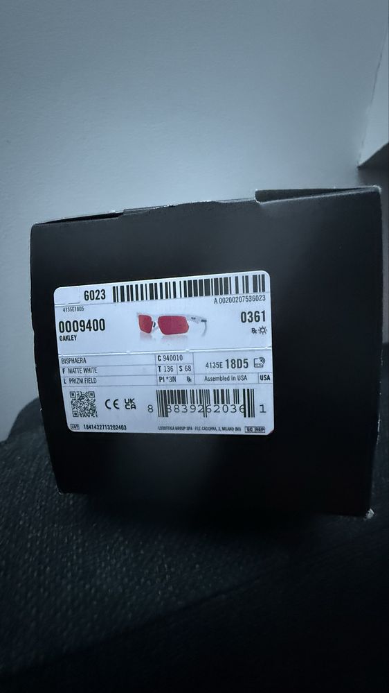 Nowe okulary OAKLEY Bisphaera - 100% oryginał