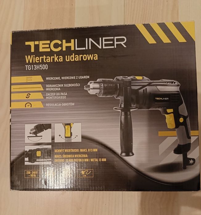 wiertarka udarowa Techliner 500W