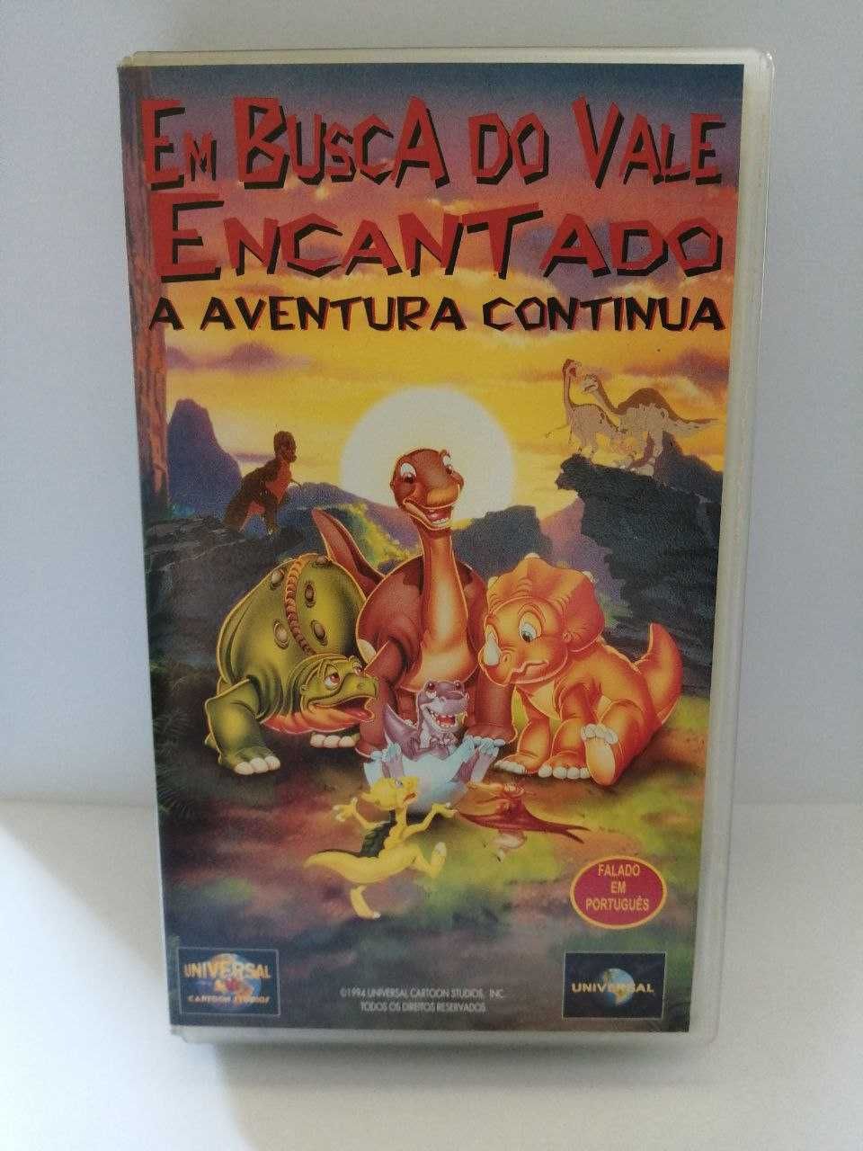 Em Busca do Vale Encantado A Aventura Continua - VHS