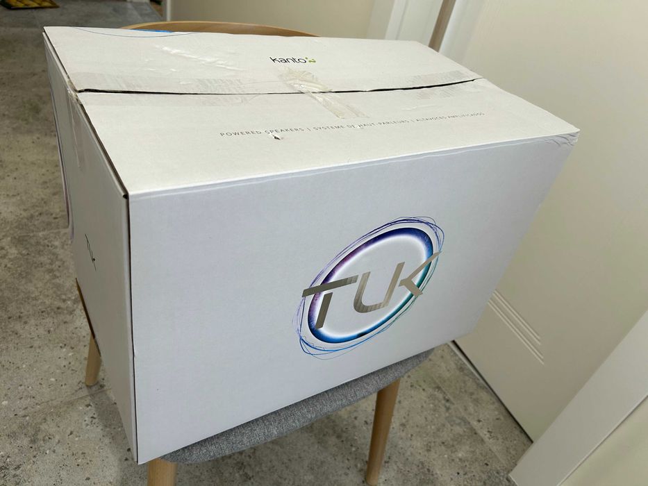 Aktywne kolumny podstawkowe / głośniki Kanto Tuk z Bluetooth i DAC