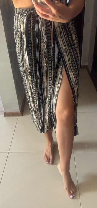 Sukienka midi , zwiewna