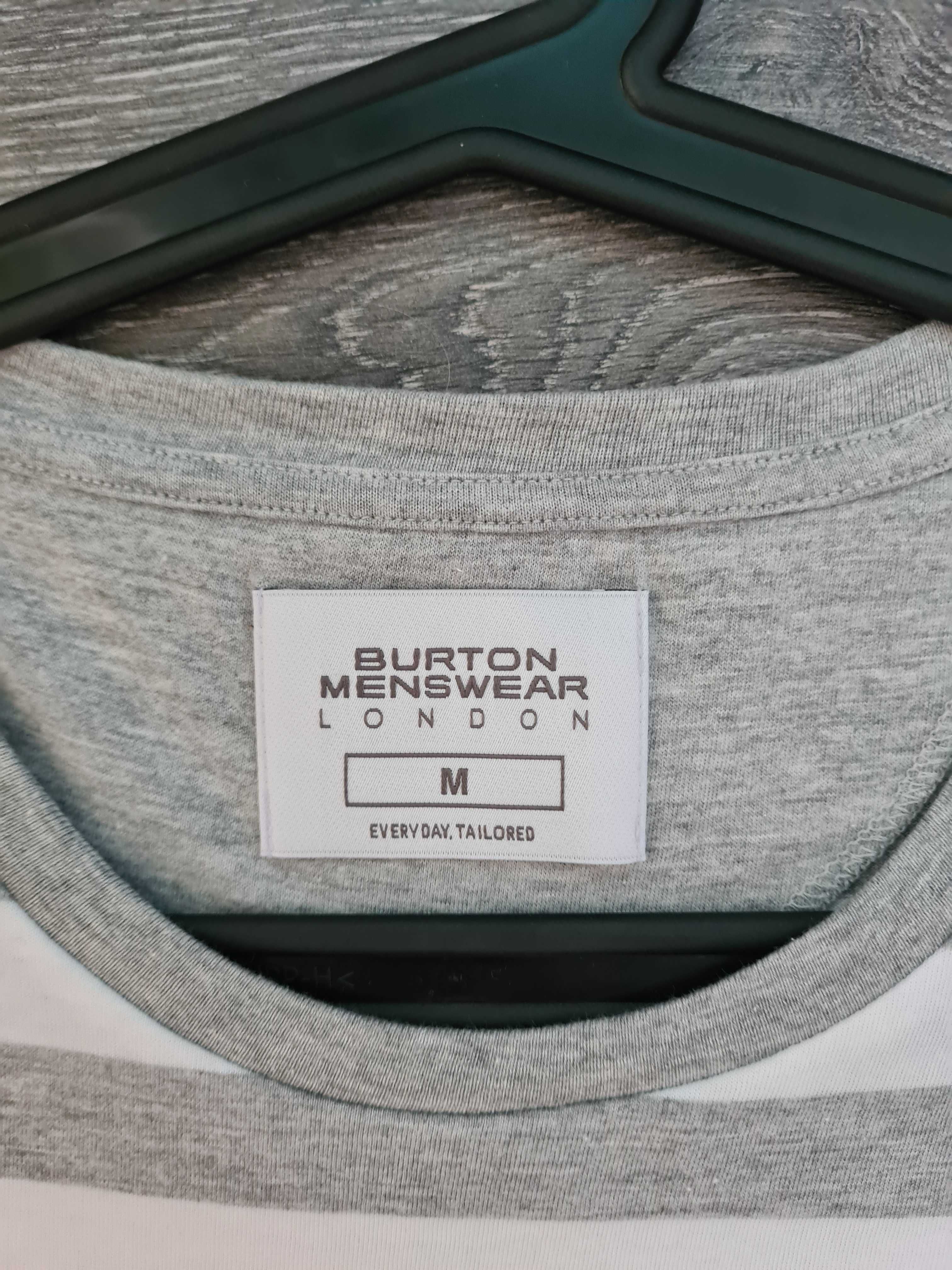 4 tshirty męskie Burton Menswear M
