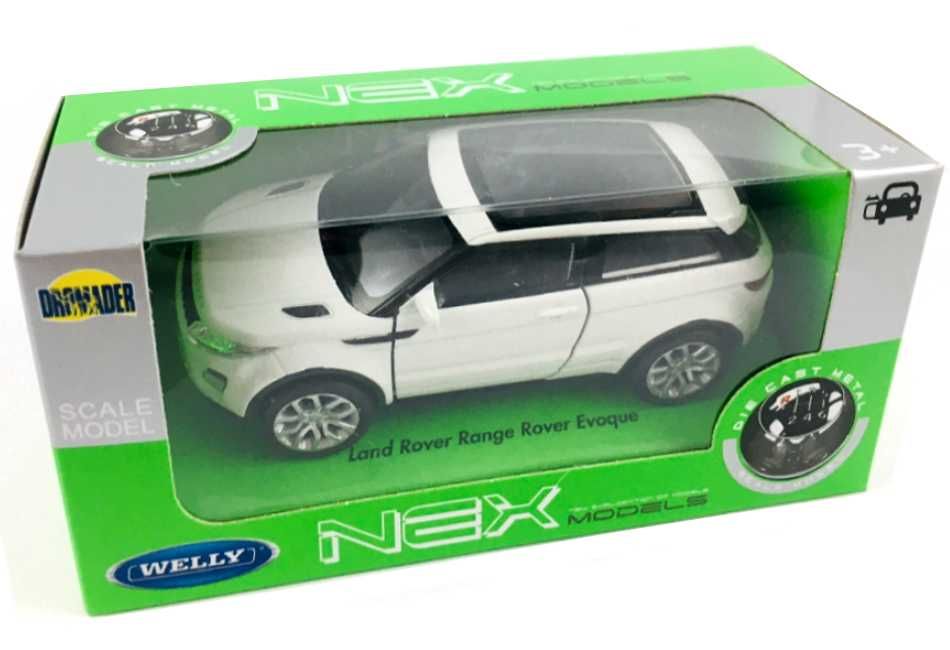 LAND ROVER Range Rover Evoque model WELLY 1:34 Biały