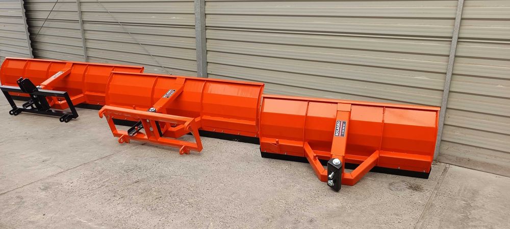 Pług do śniegu spych śnieżny samopoziomowanie do podłoża mocowanie TUZ