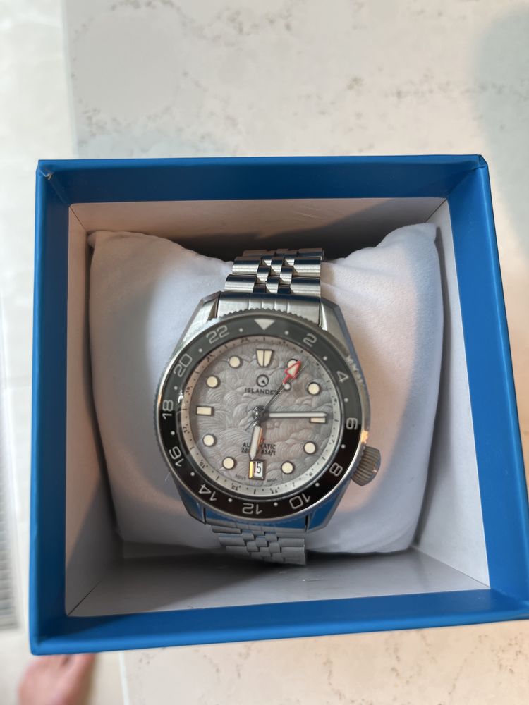 Islander JFK zegarek automatyczny GMT
