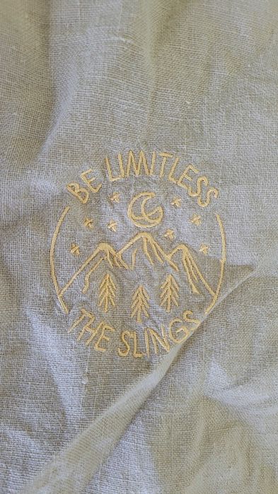 Lniana Chusta kółkowa Oh Linen - The Slings