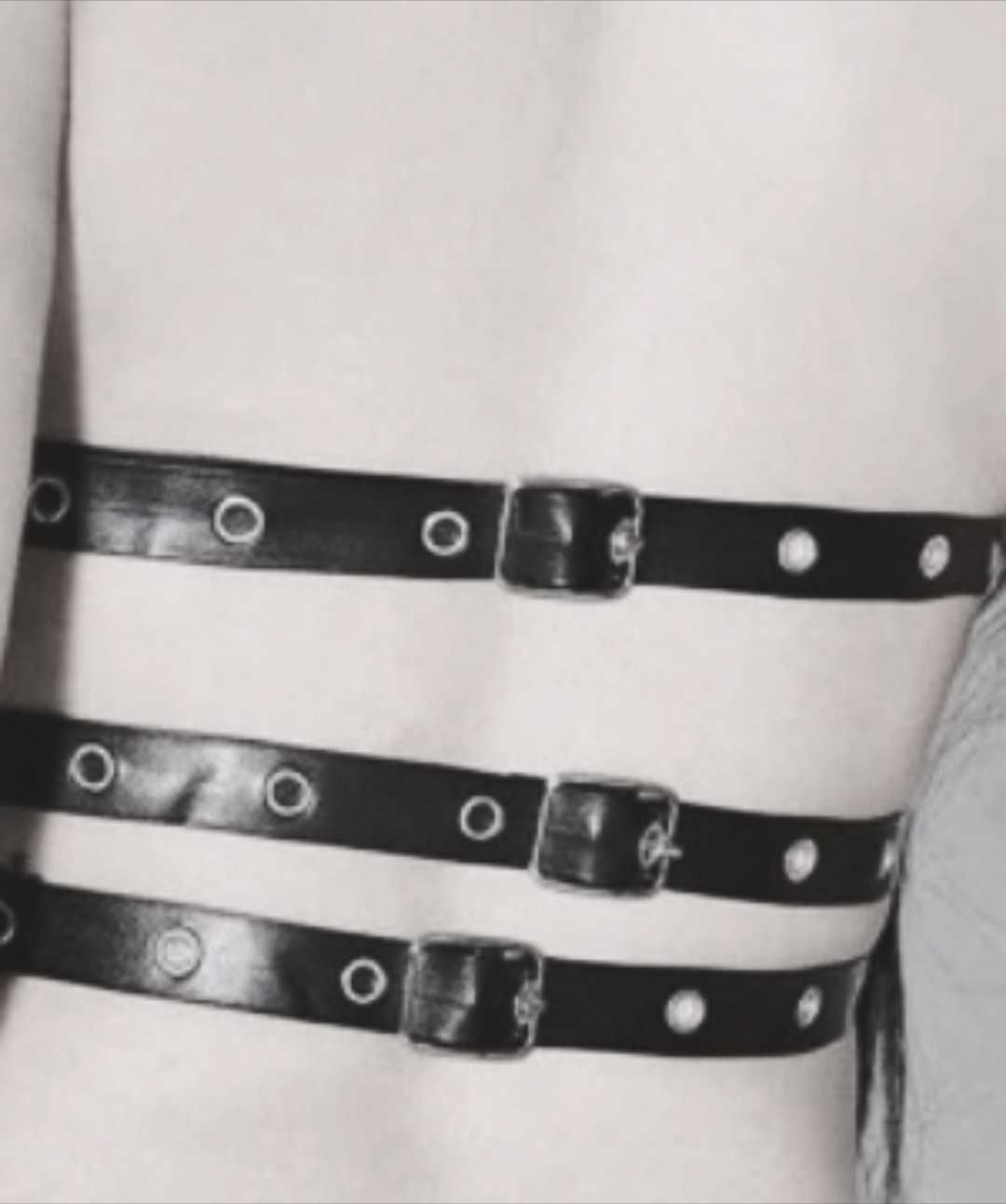 Harness/Arnês couro sintético Tamanho Unico