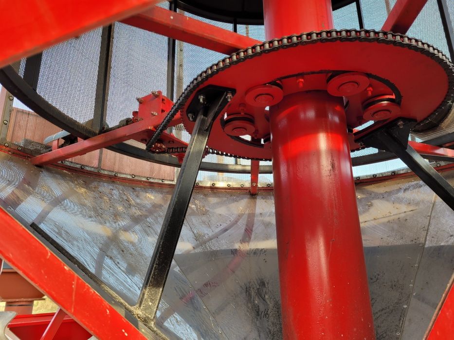 Зернова сушарка. 10 кубів. Нержавіюча сталь.