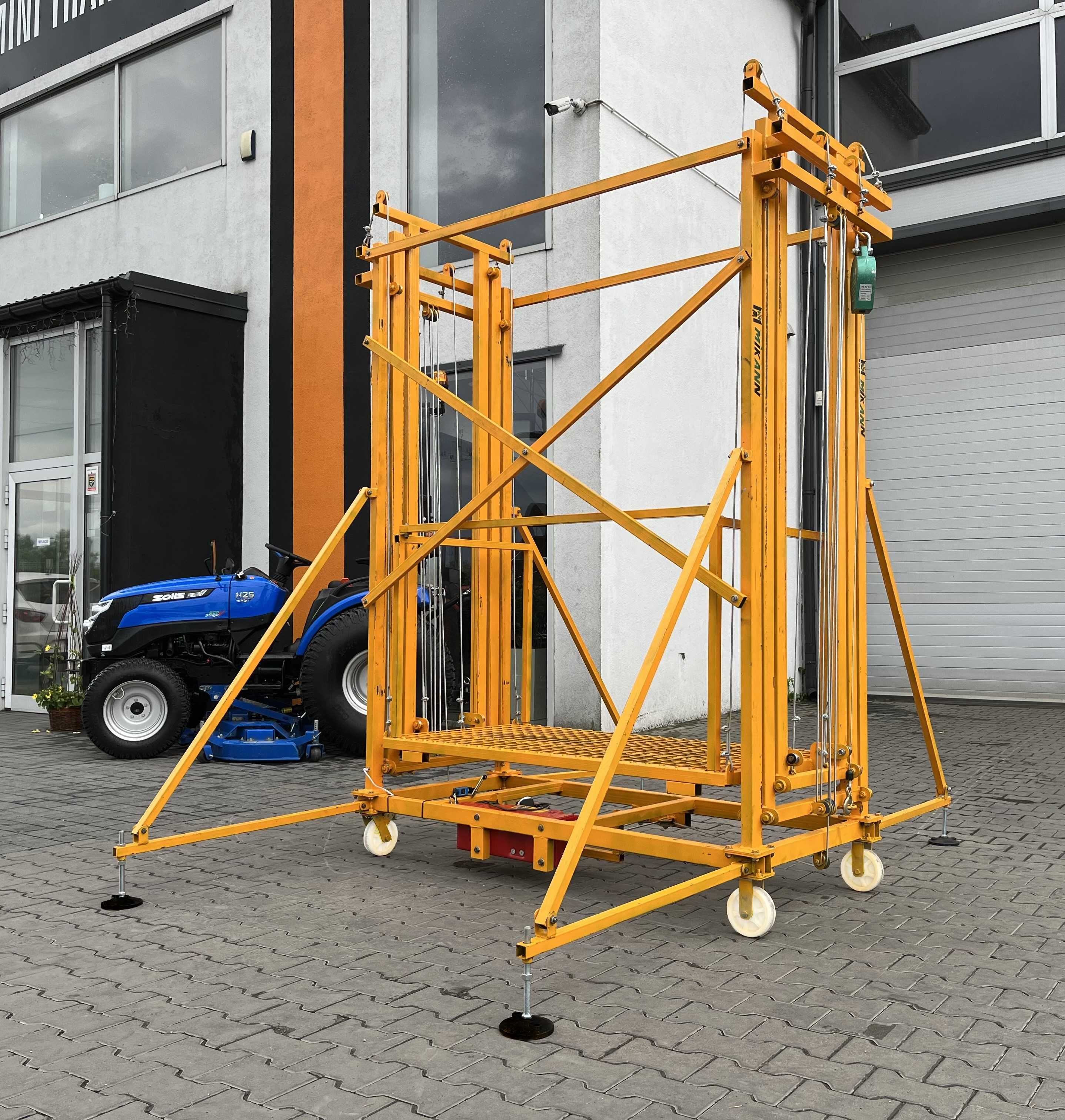 Rusztowanie elektryczne, Podnośnik, Zwyżka, 5,3m, 500Kg, RATY 0%