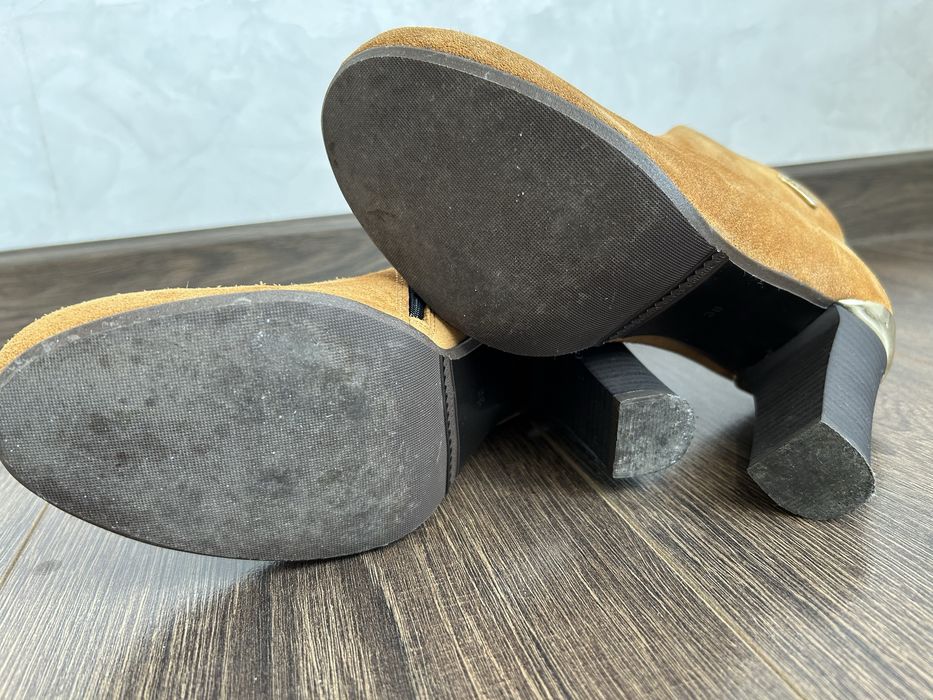 Замшеві жіночі ботінки Belali