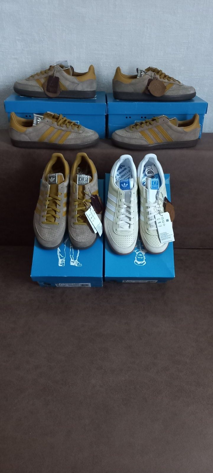 Оригінал колаб кросівки C.p company x Adidas SPZL Wimberly, кроссовки