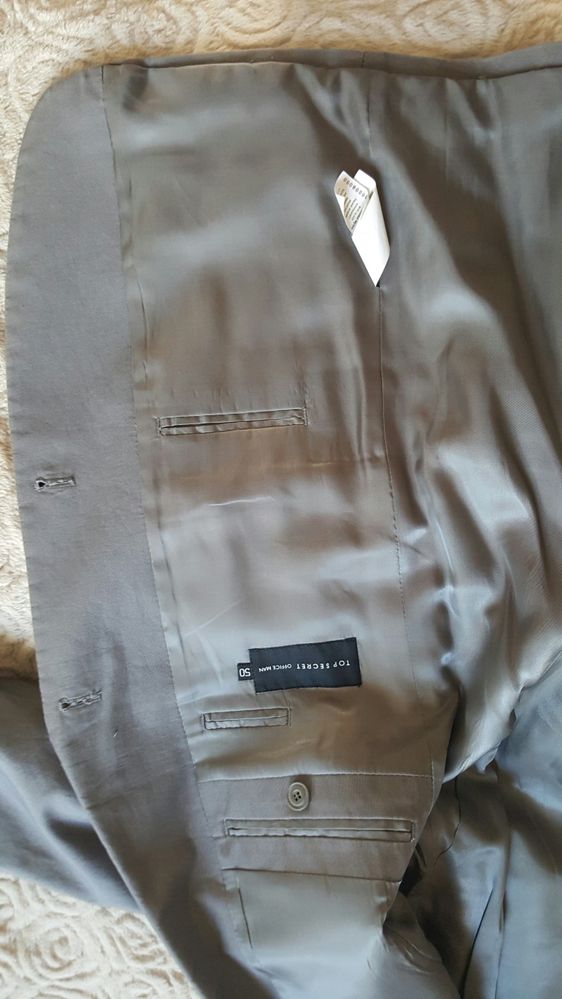 Marynarka męska Top Secret; wiosna lato, casual