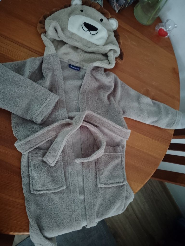 Szlafrok dziecięcy dla dziecka lew tygrysek 98/104