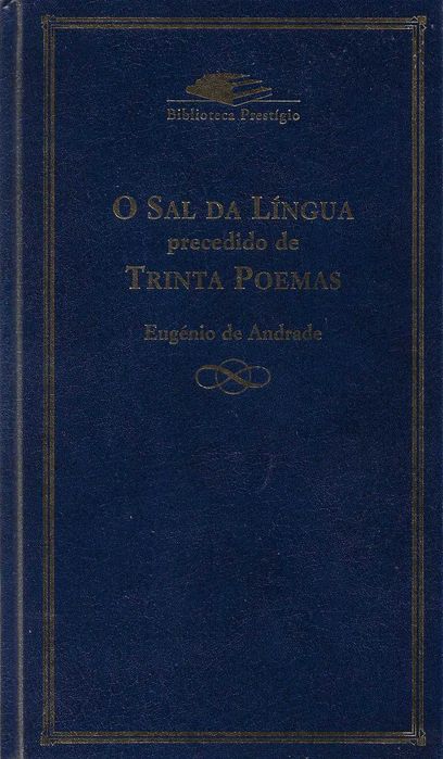 Venda - Livro de Poesia - O Sal da Língua e Trinta Poemas