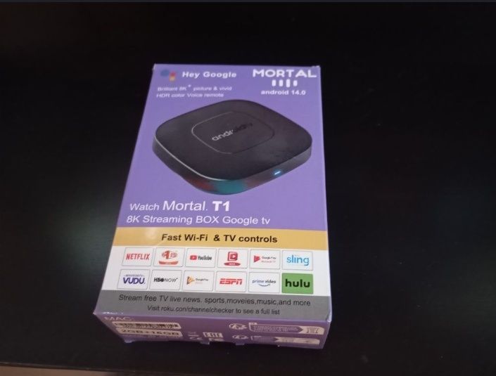 TV box 16 Gb nova