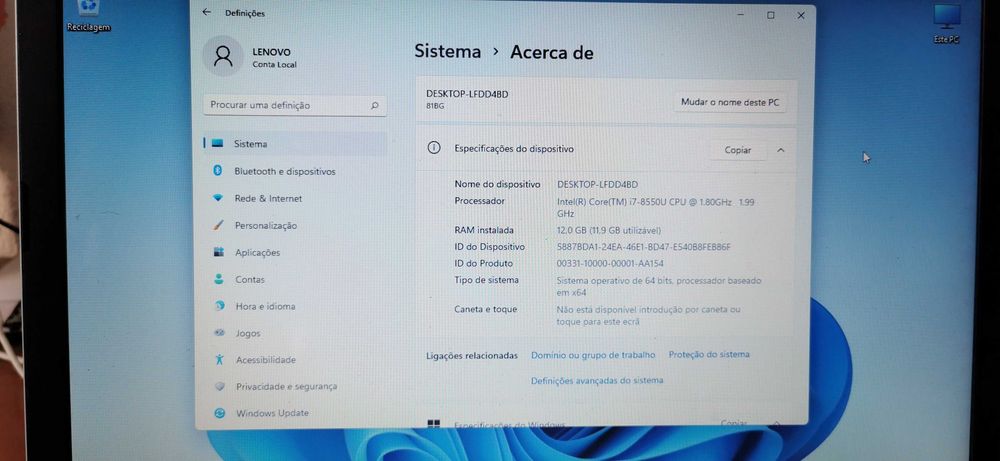 Lenovo Idealpad 320-15IKB core i7