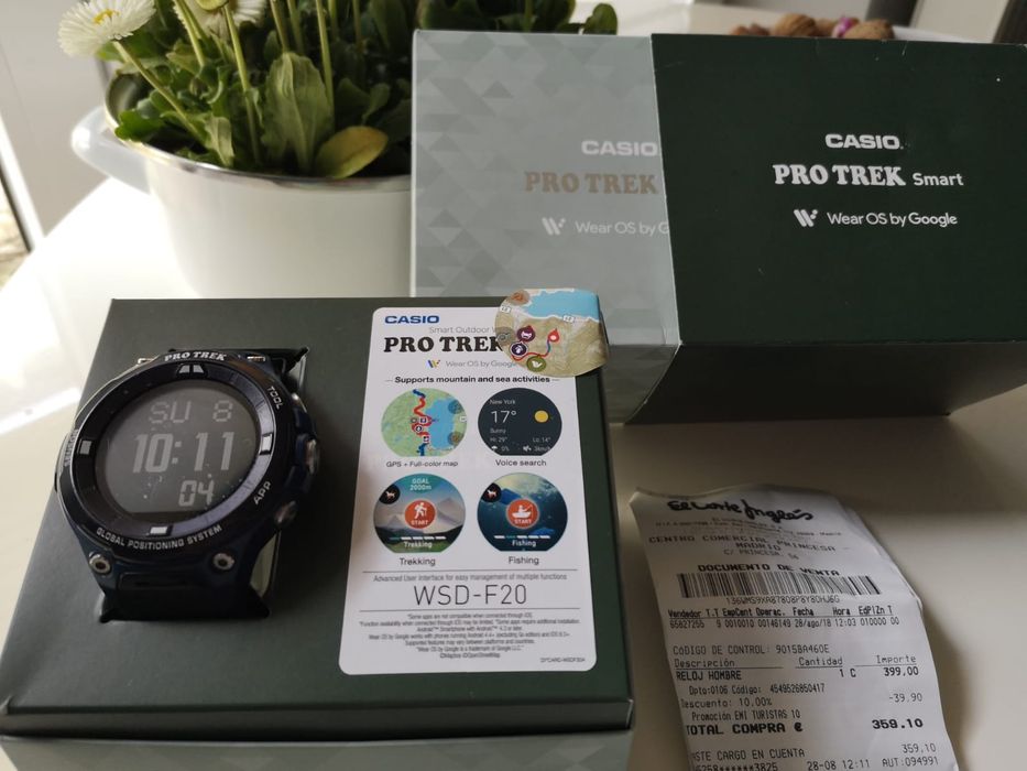 Smartwatch Casio WSD-F20