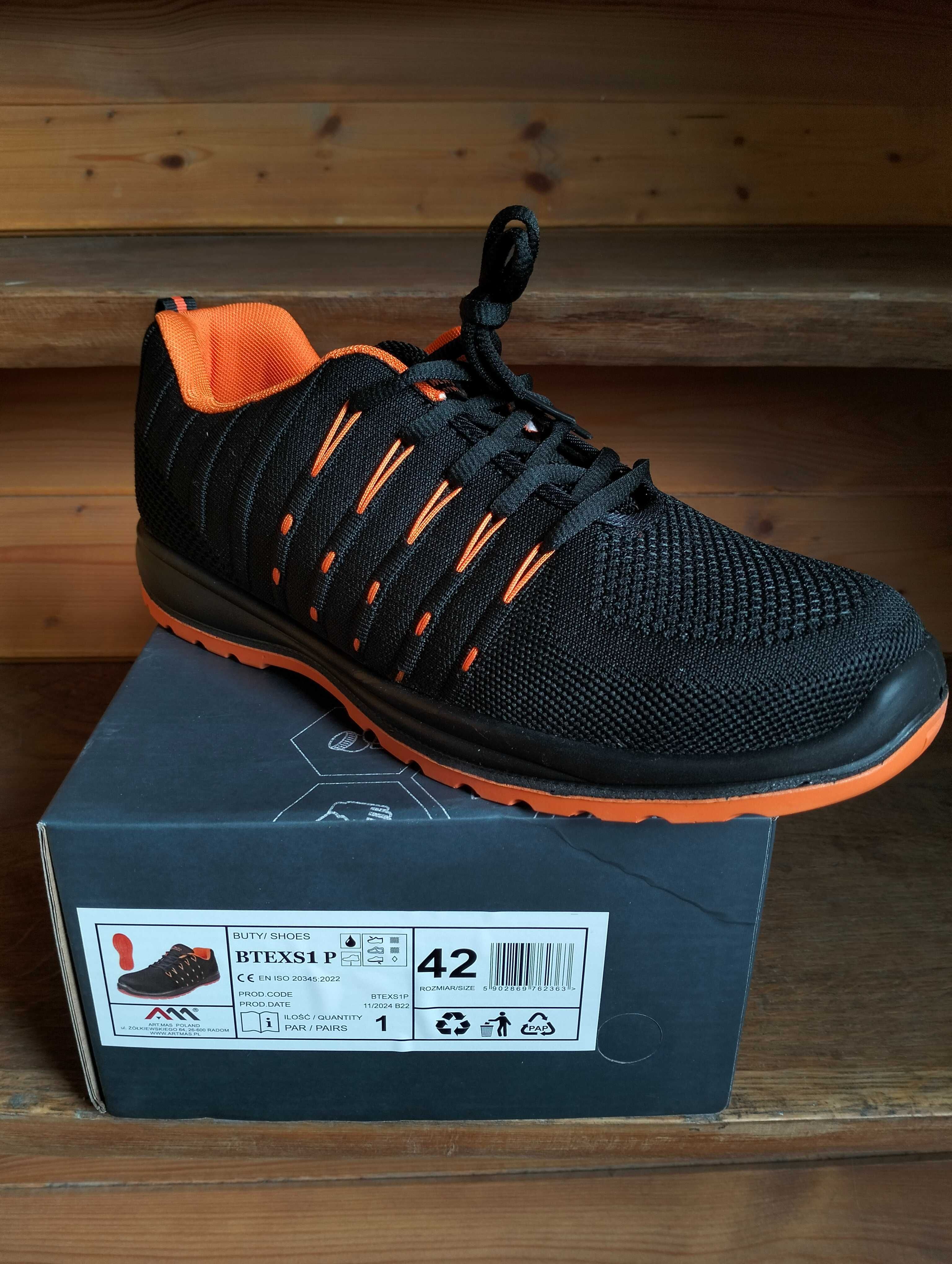 Buty ochronne robocze BTEX S1P 42