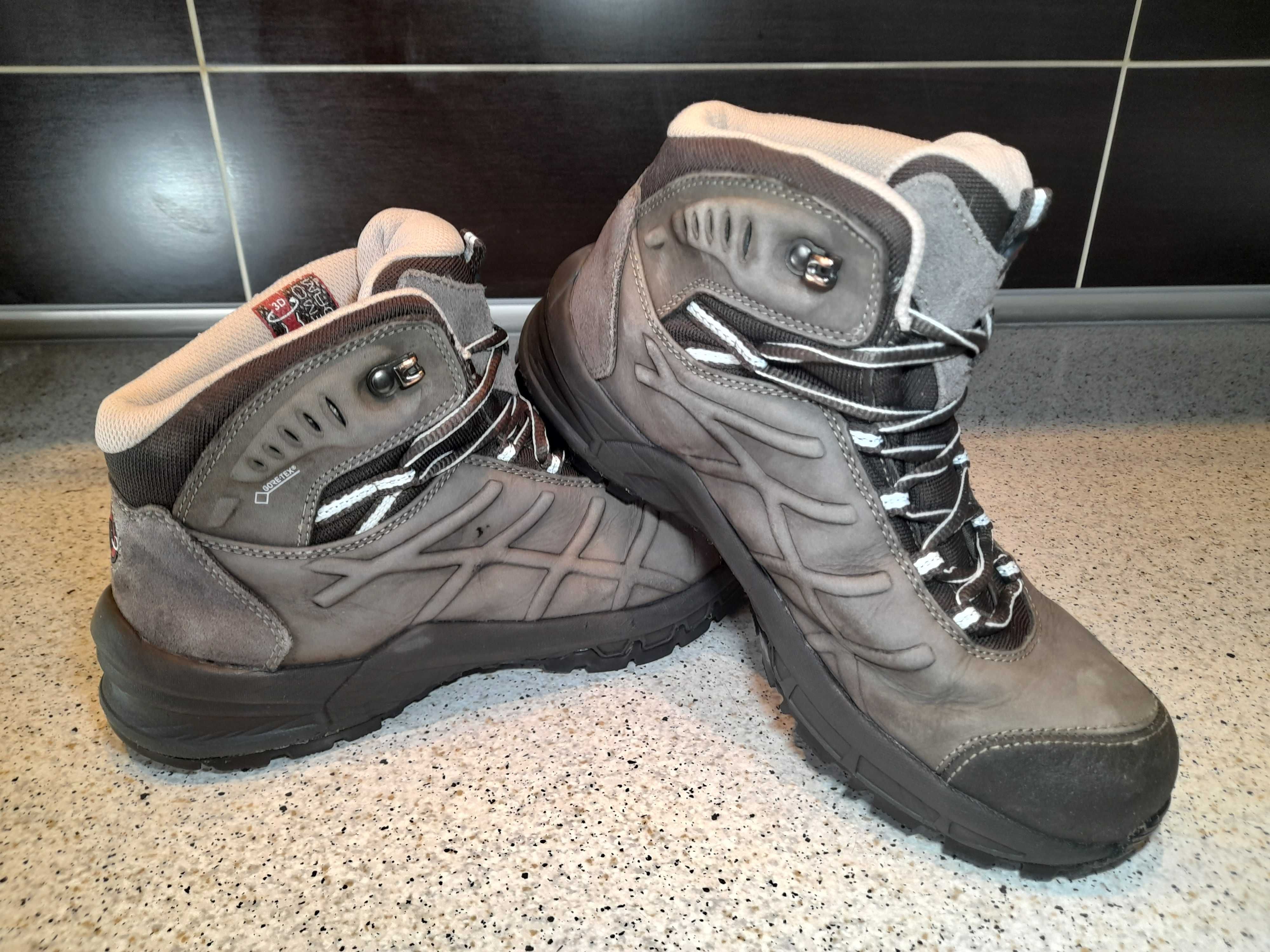 Buty Trekkingowe MAMMUT GTX r40 Stan Bardzo Dobry GORE-TEX Turystyczne