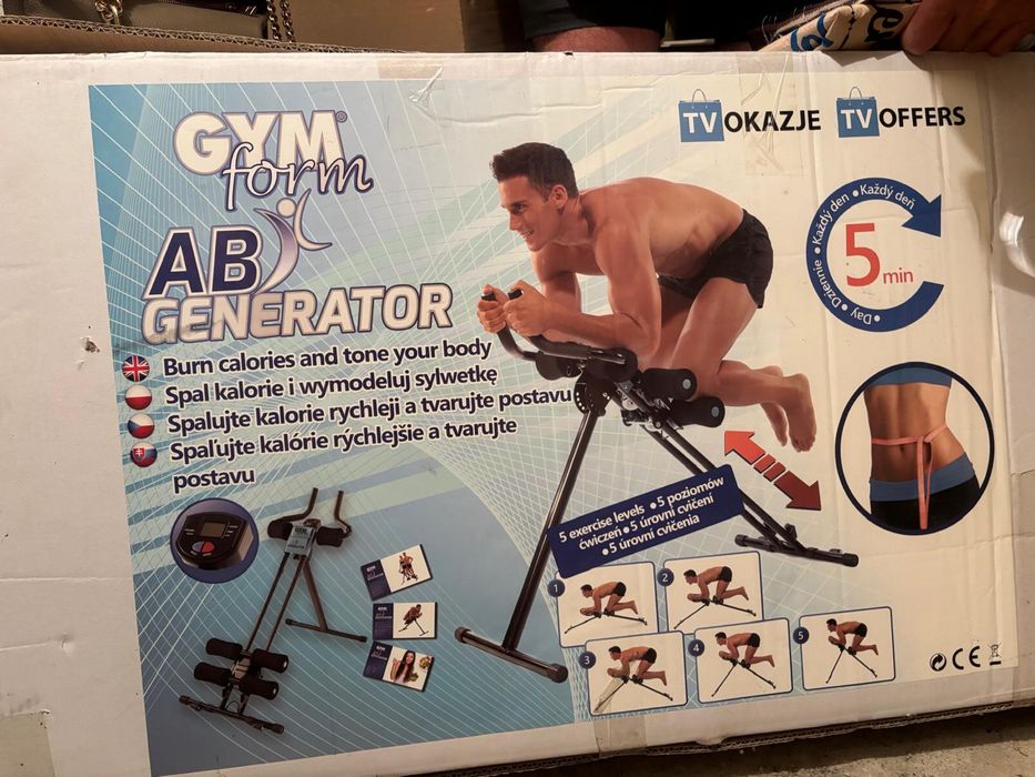 Trenażer brzucha w domu