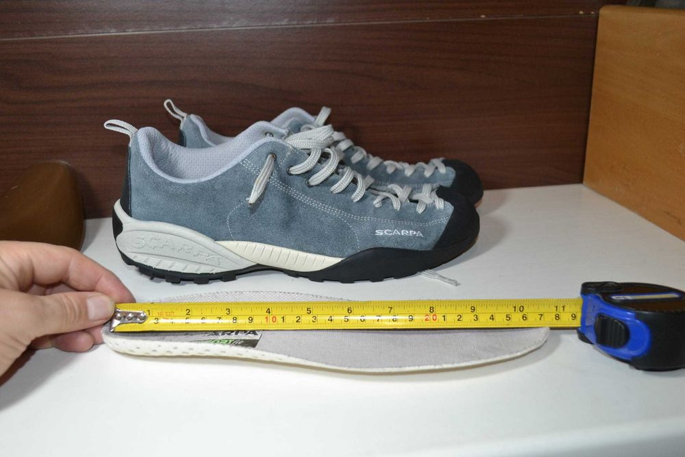 scarpa mojito 42.5р походные туристические трекинговые кожаные