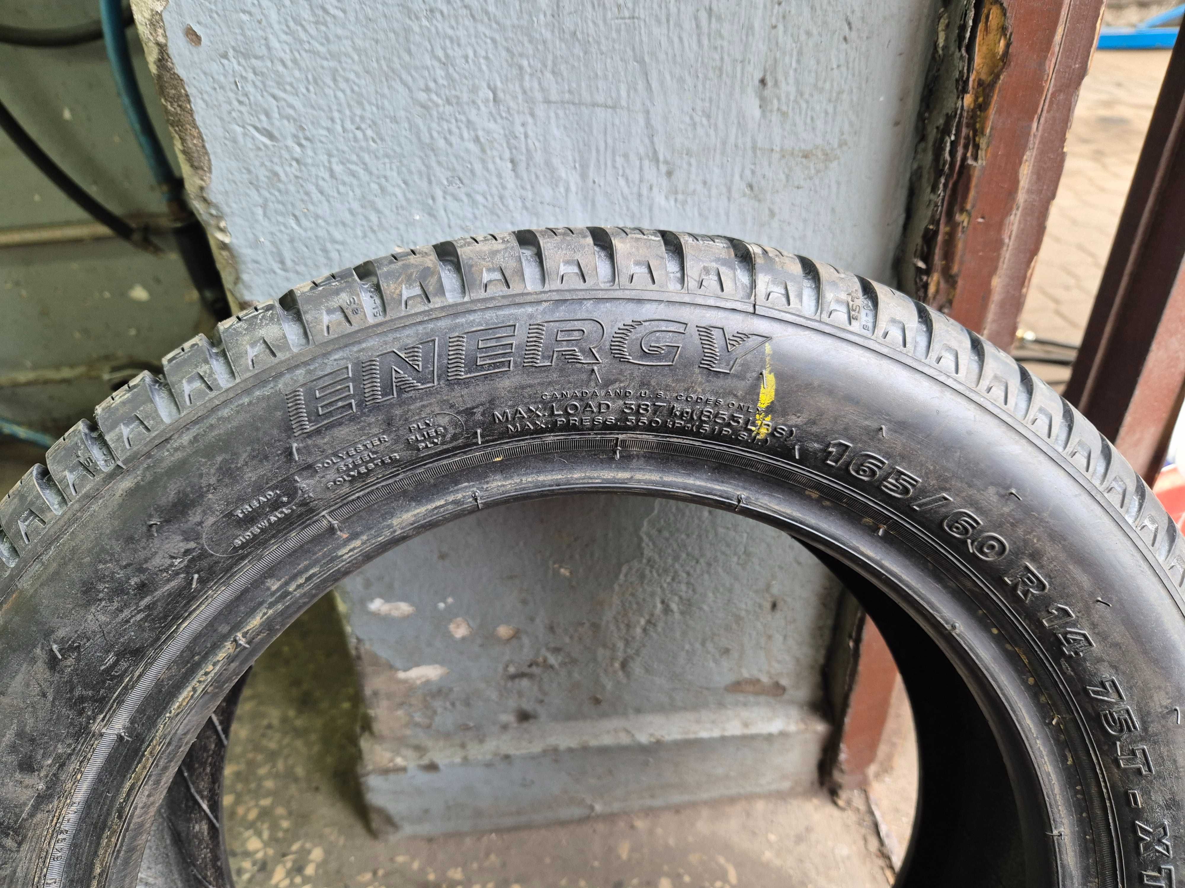 165/60r14 michelin energy xt1 opona pojedyncza z zapasu