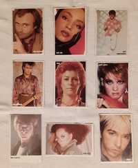 Calendários de bolso Tv The Top Disco Stars - músicos anos 80