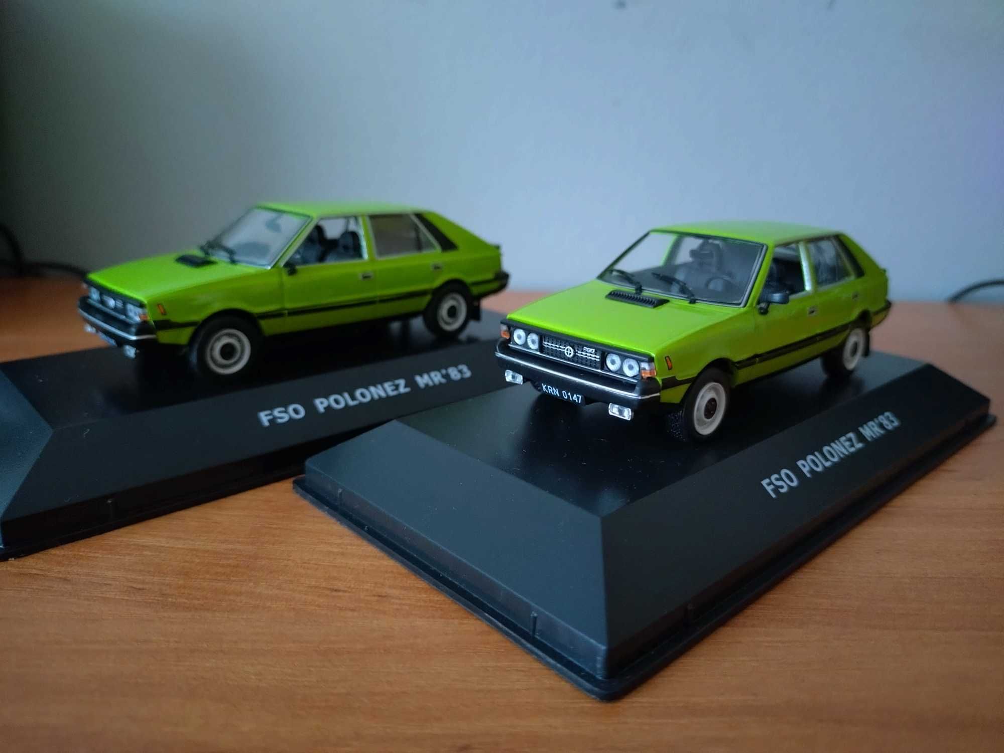 Legendy FSO - Polonez MR 83 - 2 uszkodzone modele