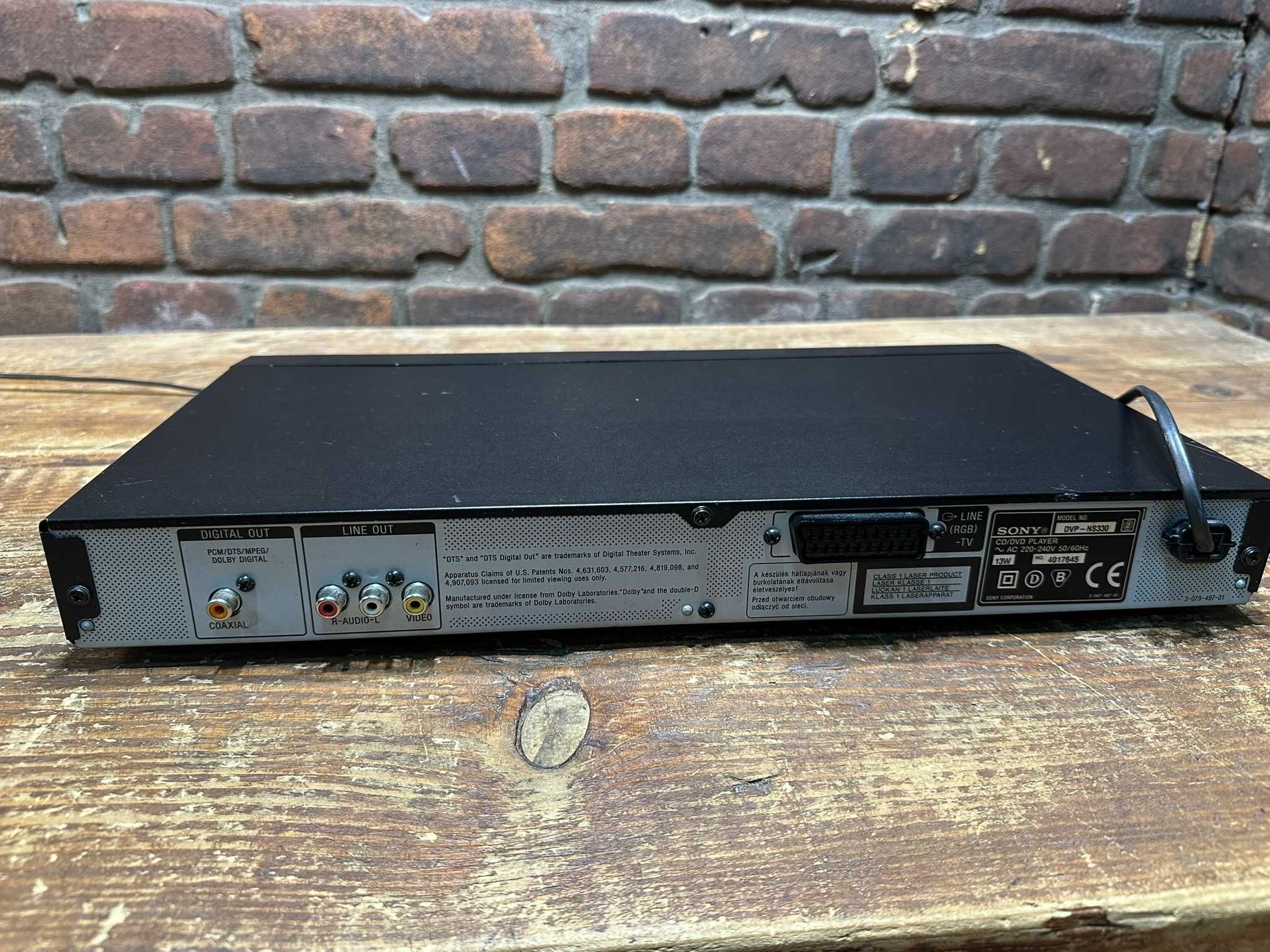 Odtwarzacz DVD Sony DVP-NS 330