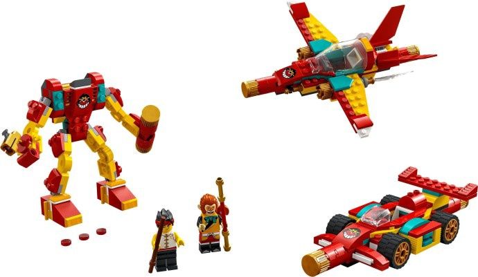 LEGO 80030 - Modele z kosturem Monkie Kida