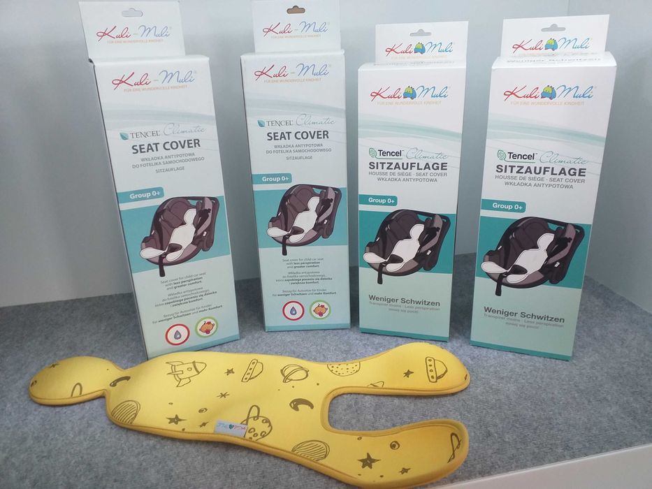 Nowa wkładka antypotowa do fotelika nosidełka 0-13kg KULI MULI