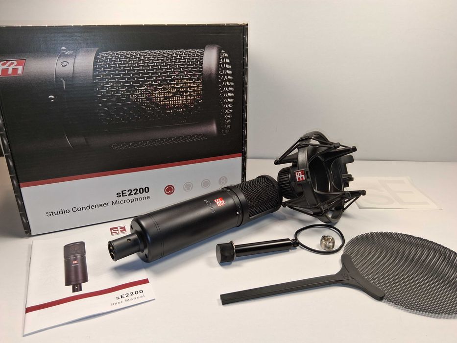 N248 Mikrofon sE2200 Studio Condenser sE Electronics Wokal Nagrania