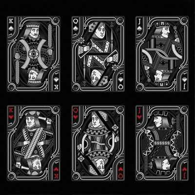 Baralho de Cartas Bicycle Blackout Kingdom