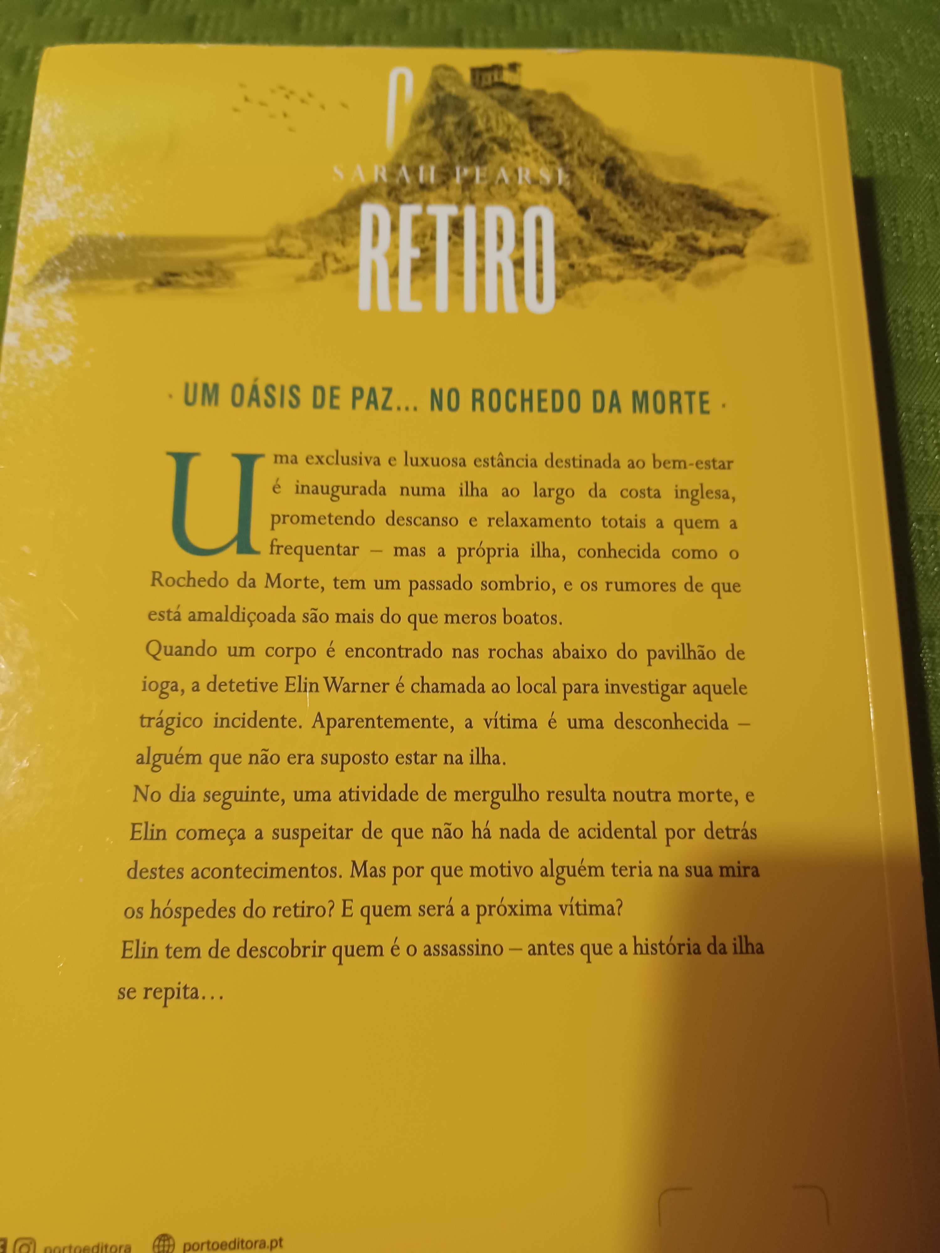 Livro O Retiro de Sarah Pearse