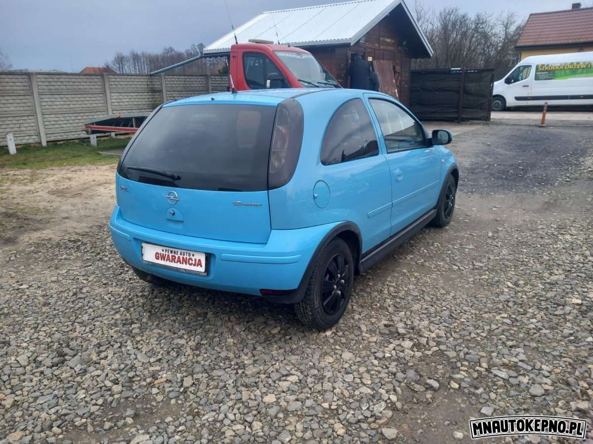 OPEL CORSA C 1200 benzyna po oplątach klimatronik