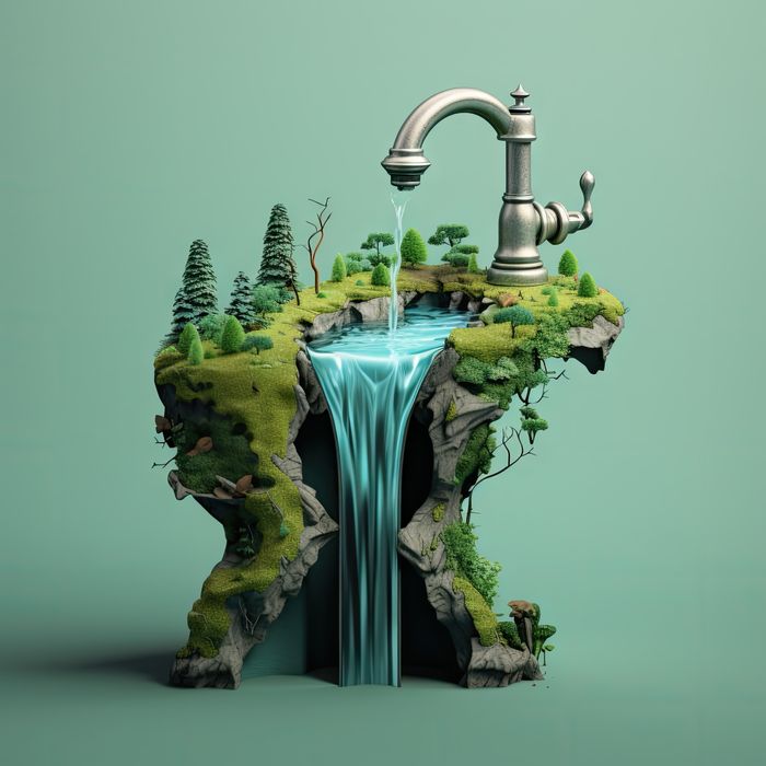 Добування води , бур