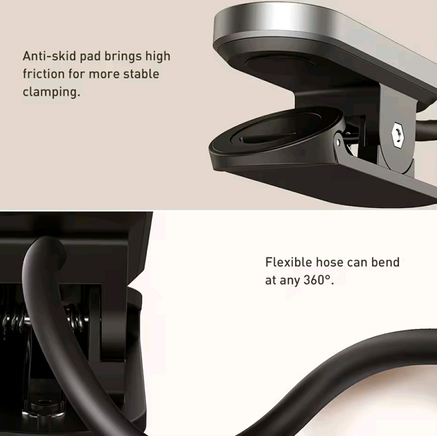 Лампа Baseus Mini Clip Lamp для читання акумуляторна 350 mAh