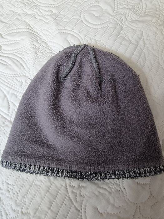 Czapka zimowa, szarosrebrna, damska, S/M, 4F.